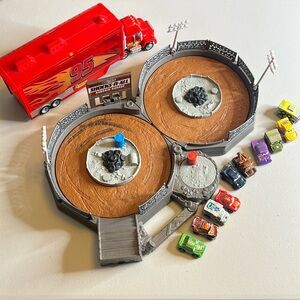 Mattel | Toys | Disney Pixar Cars Mini Racers Crank And Crash Derby ...